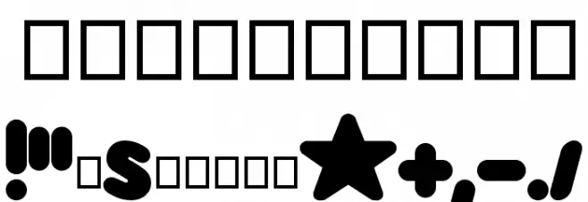 Crystal Universe Regular Font OTHER CHARS