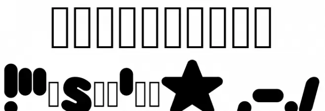 Crystal Universe Regular Font OTHER CHARS