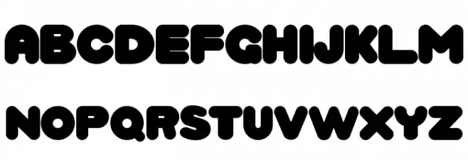 Crystal Universe Regular Font LOWERCASE