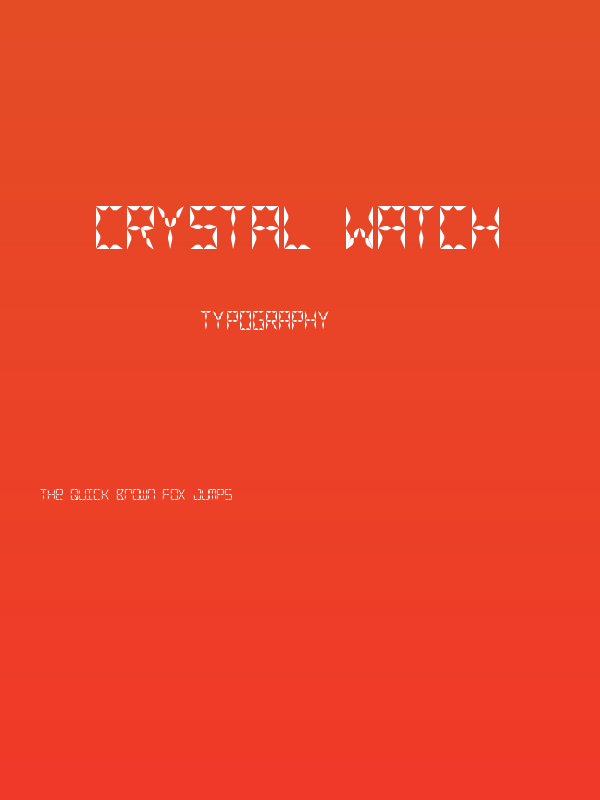 Crystal Watch Poster