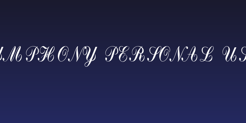 Crystal symphony Personal use Regular Social Header