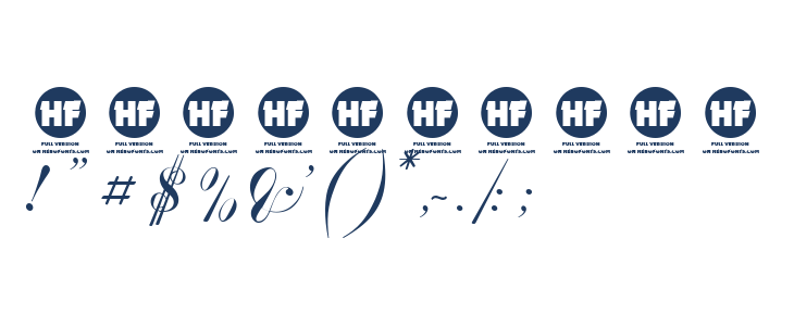 Crystal symphony - Personal use only Regular Other Characters