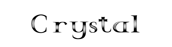 Crystal  नि: शुल्क फ़ॉन्ट्स डाउनलोड