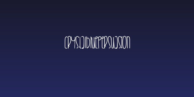 CrystalBluePersuasion Social Header