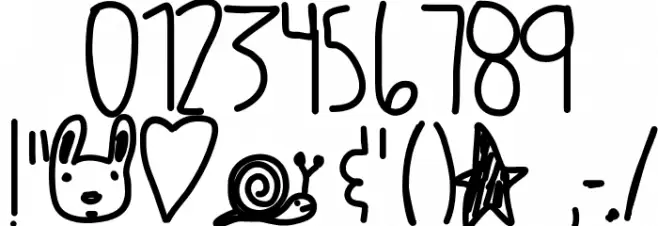 CrystalCastles Font OTHER CHARS