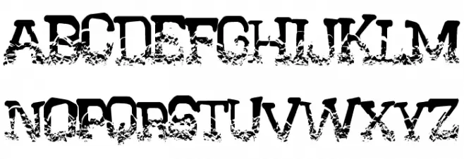 CrystalHouse Schriftart Kleinbuchstaben
