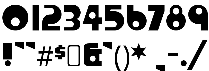 CrystalRadioKit-Regular Font OTHER CHARS