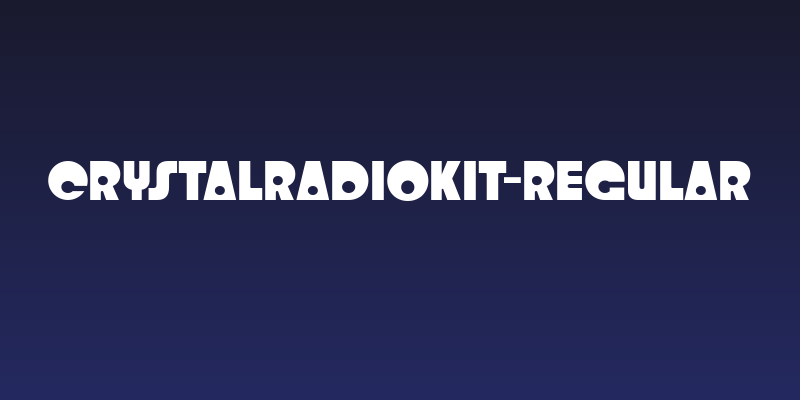 CrystalRadioKit-Regular Social Header