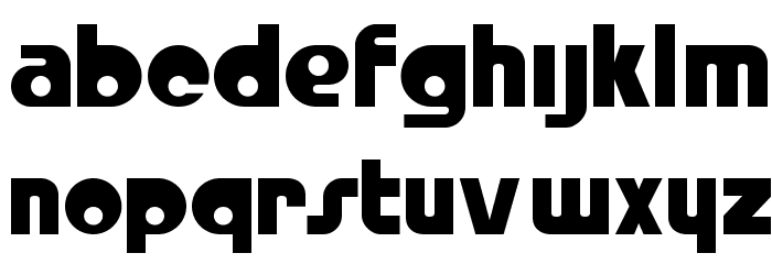 CrystalRadioKit-Regular Font LOWERCASE