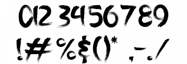 Crystalakes Font OTHER CHARS