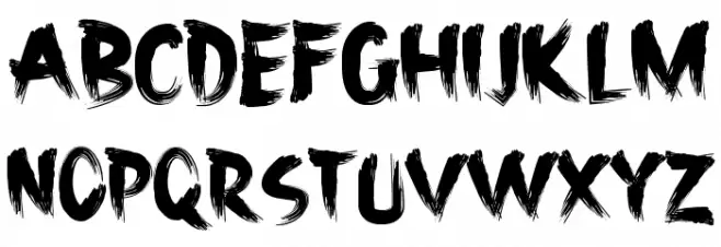 Crystalakes Font LOWERCASE