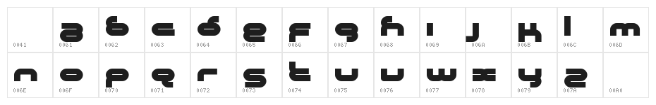 Crystalline Character Map
