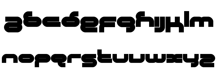 Crystalline Font LOWERCASE