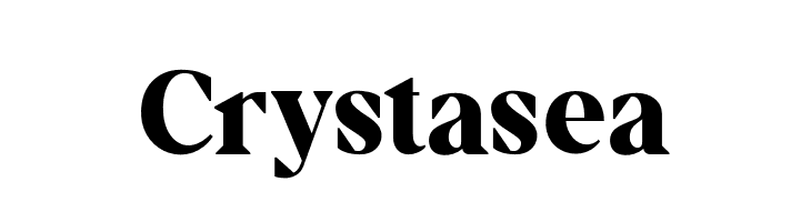 Crystasea  フリーフォントのダウンロード