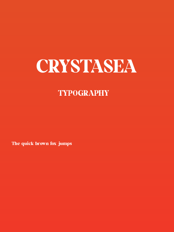 Crystasea Poster