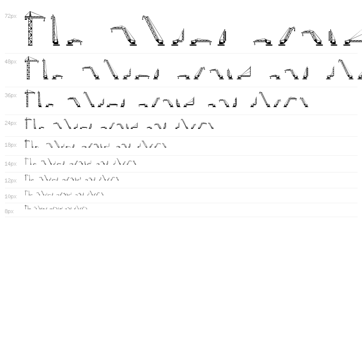 cranestruct Regular Waterfall