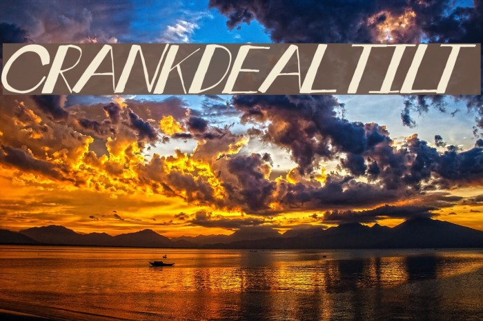 crankdeal tilt Example 3