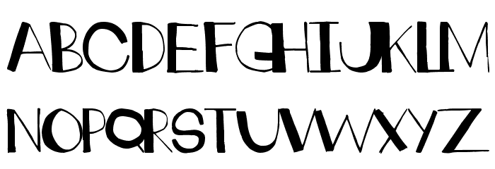 crankdeal Font LOWERCASE