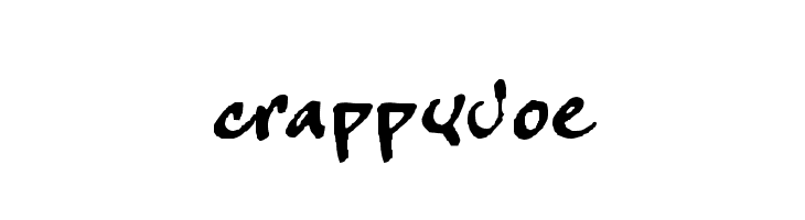 crappyJoe  baixar fontes gratis