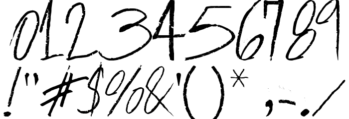 crative Chalk Font OTHER CHARS