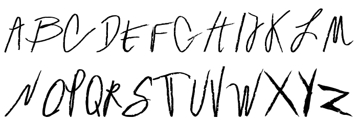 crative Chalk Font UPPERCASE