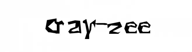 cray-zee  Скачать бесплатные шрифты