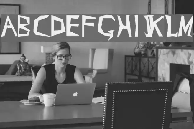 cray-zee Font examples