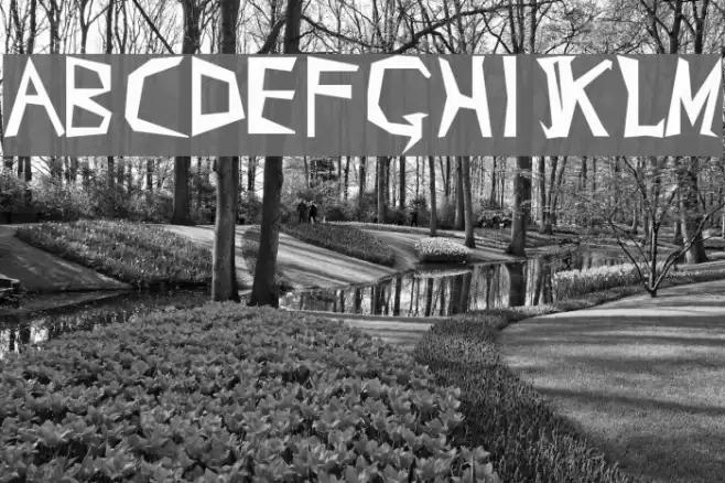 cray-zee Font examples