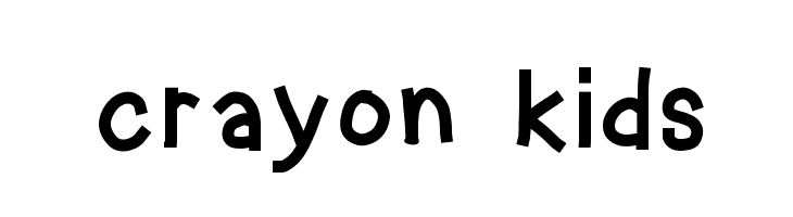 crayon kids  免费字体下载