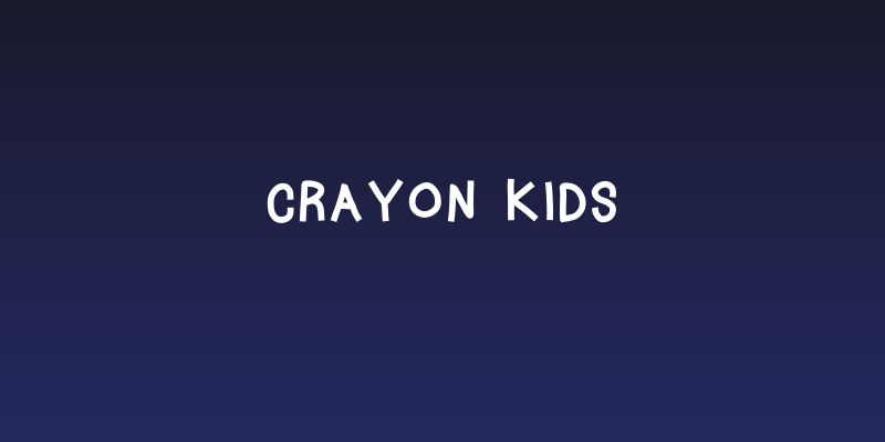 crayon kids Social Header