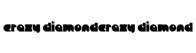 crazy diamondcrazy diamond  font caratteri gratis