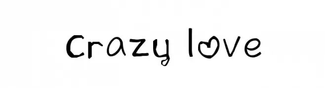 crazy love  Скачать бесплатные шрифты