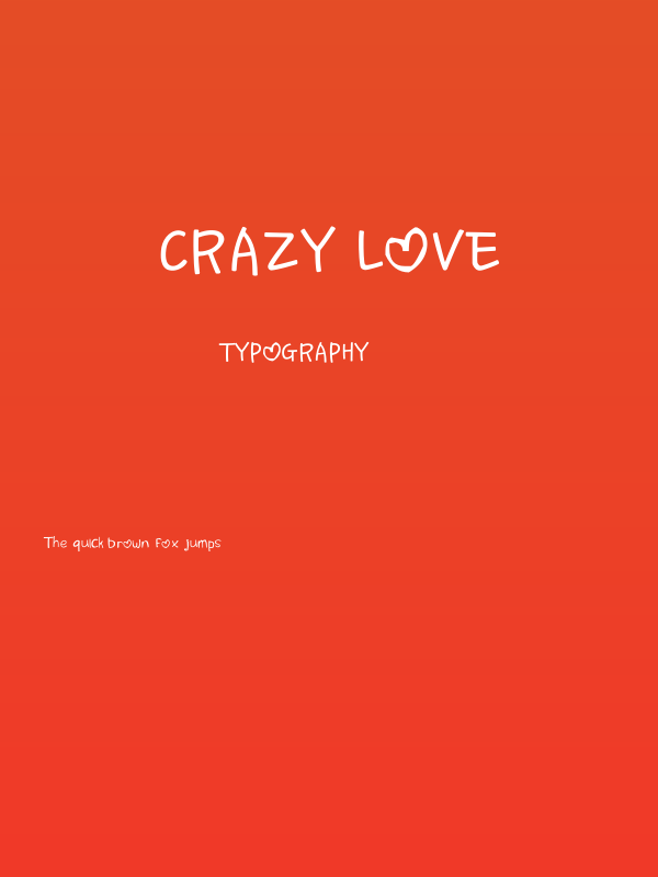 crazy love Poster