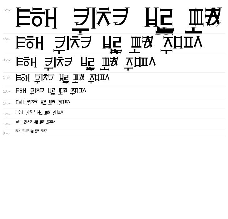 crazyhangul Waterfall