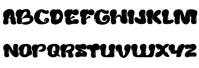 creamy butter Font LOWERCASE
