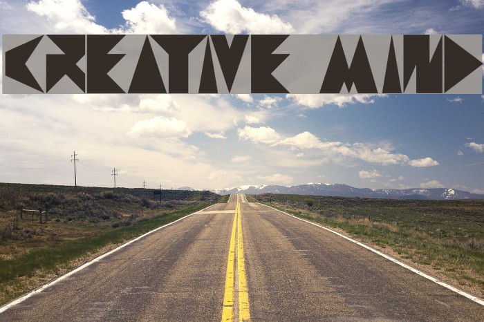 creative mind Fonte examples