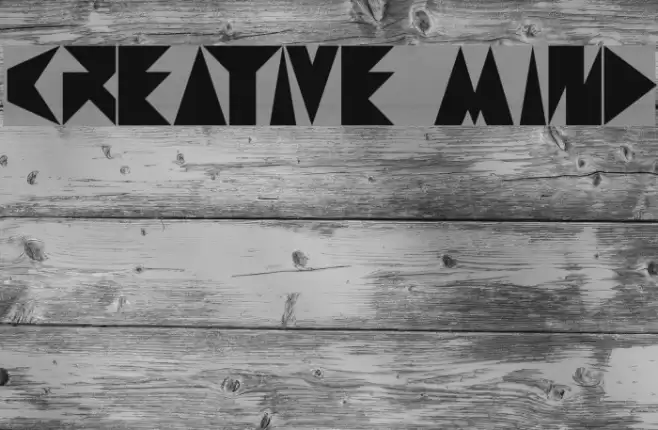 creative mind フォント examples