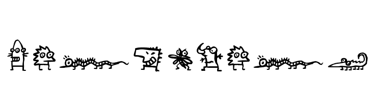 creatures फ़ॉन्ट