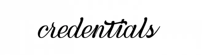 credentials  नि: शुल्क फ़ॉन्ट्स डाउनलोड