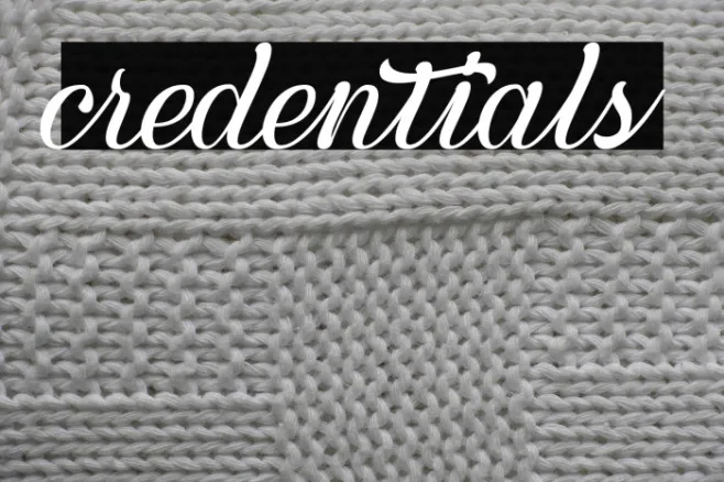 credentials Example 3