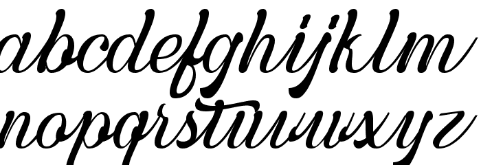 credentials Font LOWERCASE
