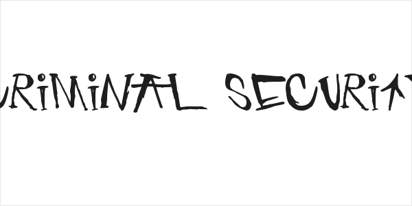 criminal security Logo