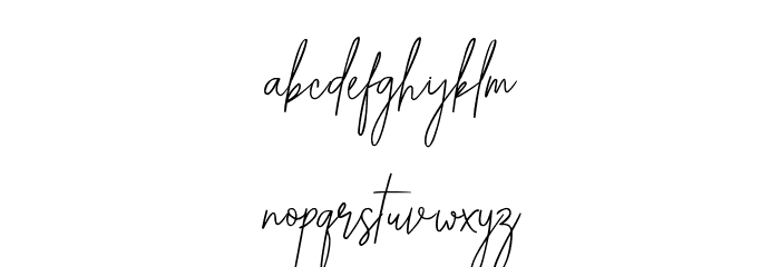 cristin Font LOWERCASE