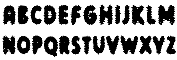 cronenberg Font LOWERCASE