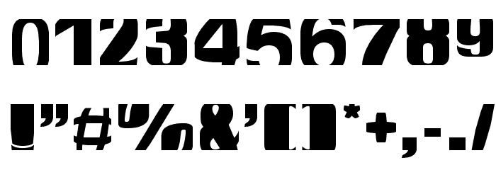 cropfont expanded Font OTHER CHARS