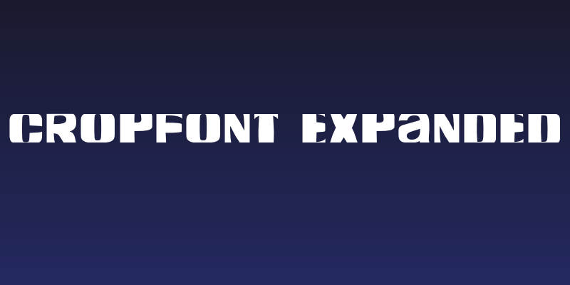 cropfont expanded Social Header