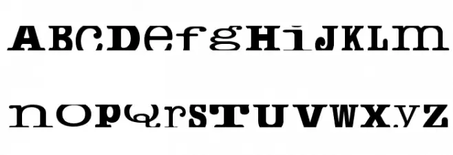 cropfontserif Fuentes MINÚSCULAS