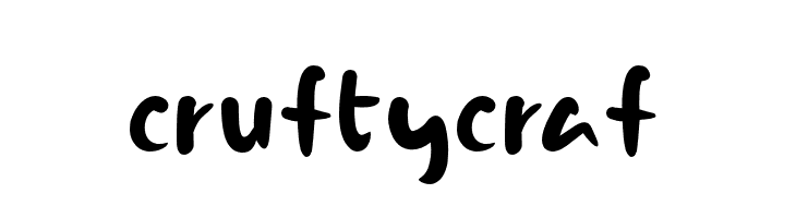 cruftycraf  Frei Schriftart Herunterladen