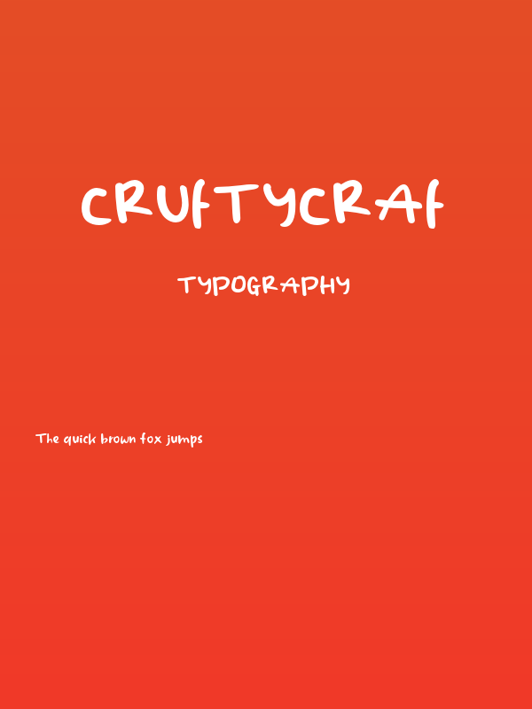 cruftycraf Poster