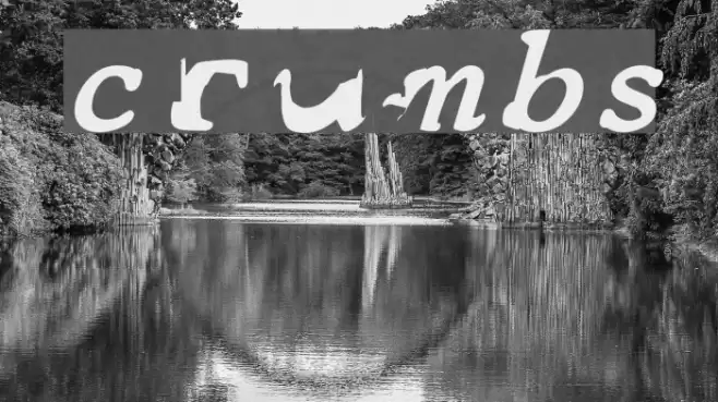crumbs Font examples